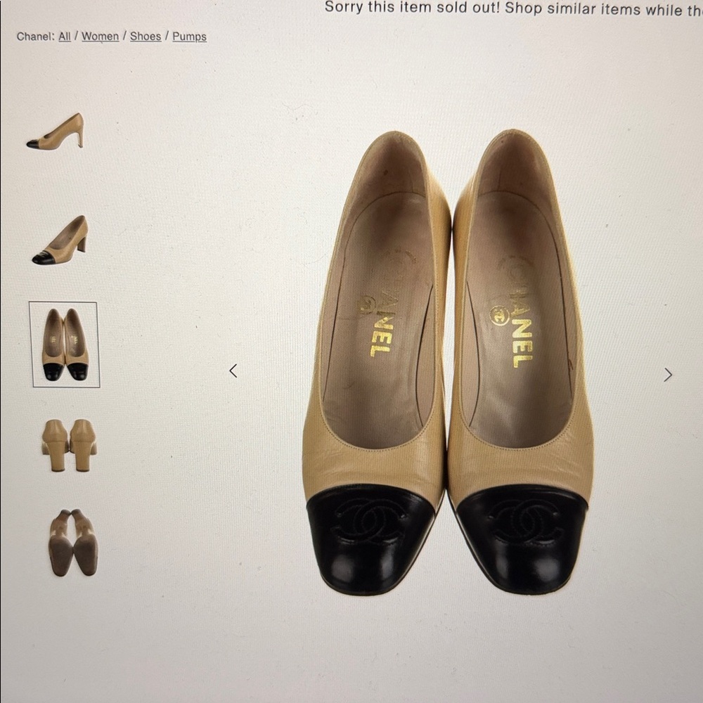 Authentic Chanel Heels - Picture 5 of 5
